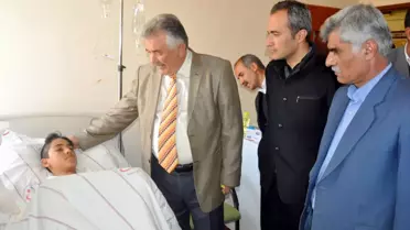 Sadak Hastaları Ziyaret Etti