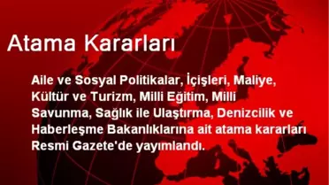 Atama Kararları