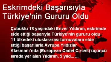Eskrimdeki Başarısıyla Türkiye'nin Gururu Oldu