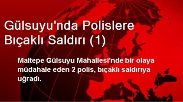 Gülsuyu'nda Polislere Bıçaklı Saldırı: 1 Şehit