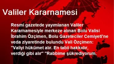 Valiler Kararnamesi