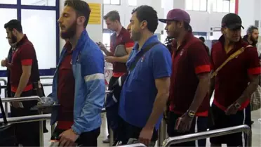 Trabzonspor İtalya'ya Gitti