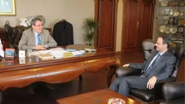 Kaymakam Çolak'tan Murzioğlu'na Ziyaret