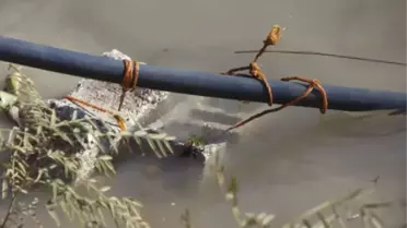 Suriye Sınırında Tespit Edilen Kaçak Boru Hattı
