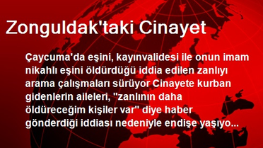 Zonguldak'taki Cinayet
