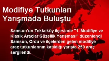 Modifiye Tutkunları Yarışmada Buluştu