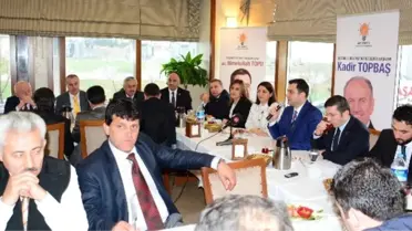 Ak Partili Nimetullah Topu, Muhtarlarla Buluştu