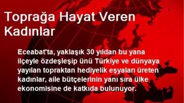 Toprağa Hayat Veren Kadınlar