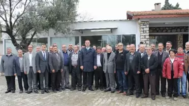 CHP Aliağa Adayı Eroğlu Muhtarlarla Buluştu