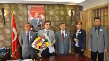 Kaymakam Taştan'a Vergi Dairesi Personelinden ve Mali Müşavirlerden Ziyaret