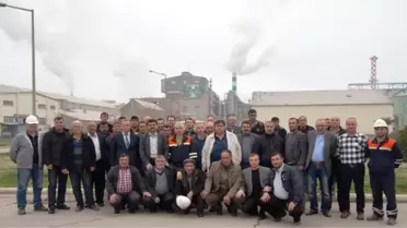 Pancar Üreticileri Akaryakıt Tesisi ve Gübre Fabrikalarını Gezdi