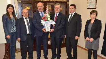 Vergi Dairesi Yöneticilerinden Etso'ya Ziyaret