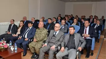 Gümüşhane'de İl İdare Şube Başkanları Toplantısı Yapıldı
