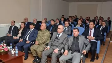 Gümüşhane'de İl İdare Şube Başkanları Toplantısı Yapıldı