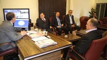 Ntso Yönetim Kurulu Başkanı Parmaksız'dan Emniyet Müdürü Kalayoğlu'na Ziyaret