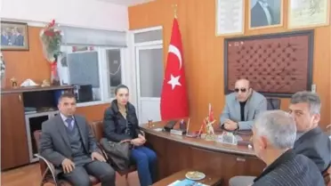 Sosyal Hizmet Merkezi'nden Şehit ve Gazi Aileleri Yardımlaşma ve Dayanışma Derneği'ne Ziyaret