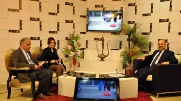 Vali Yerel TV'yi Ziyaret Etti