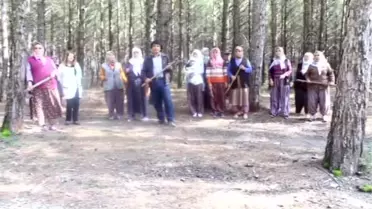 Yaraş Köy Halkından Ağaçlarımı Kestirmem Eylemi