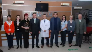 Başkan Doğan Romatem Fizik Tedavi ve Rehabilitasyon Merkezi'ni Ziyaret Etti