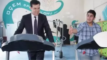 Dr. Mustafa Esgin, Engelli Öğrencilerle Koştu