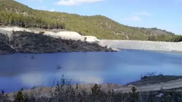 Hisarcık Güldüren Sulama Göleti'nde Su Tutulmaya Başlandı