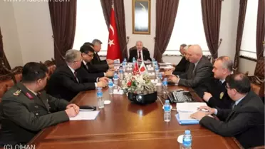 Ankara Valiliği'nde Türkiye-İsveç Özel Maçı Güvenlik Toplantısı
