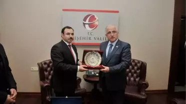 Türk Dünyası Belediyeler Birliği'nden Vali Tuna'ya Ziyaret