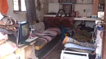 Türk Kızılayından evi yanan ailelere yardım