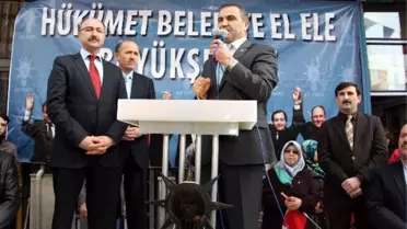 AK Parti Milletvekili Ali Turan Seçim Bürosu Açılışına Katıldı