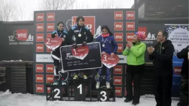 12. Snow Masters Yarışları Uludağ'da Yapıldı