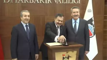 Bakan Eker ve Eroğlu Diyarbakır'da