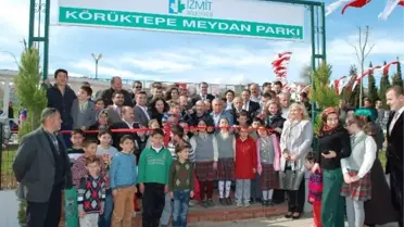 Körüktepe Meydan Parkı Törenle Açıldı