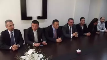 Ağbaba, Mimarlar Odası'nı Ziyaret Etti