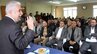 Arıkan Dolmuşçu Esnafıyla Buluştu