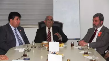 SP Adayları TÜMSİAD'ı Ziyaret Etti