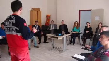 Nevşehir'de Temel İlk Yardım Uygulamaları Eğitimi Düzenlendi
