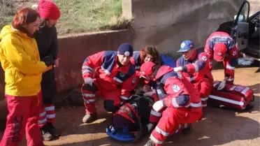 Umke'den Gerçeği Aratmayan Kurtarma Tatbikatı