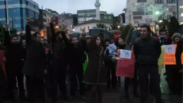 Zonguldak'ta Berkin Elvan Eylemi