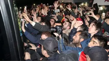 Galatasaray Safranbolu'da Coşkuyla Karşılandı
