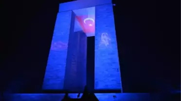 Çanakkale Şehitleri Anıtı Philips ile Aydınlatıldı