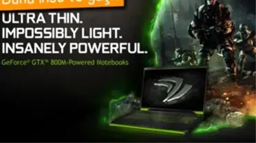 Nvidia'dan Gtx 800m Serisi Oyun Laptopları