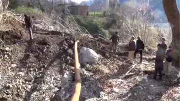Alabalık tesislerinin kullandığı suyun kesileceği iddiası -