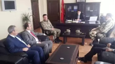 KHB Genel Sekreteri Uygun'dan Kaymakam Efendioğlu'na Ziyaret