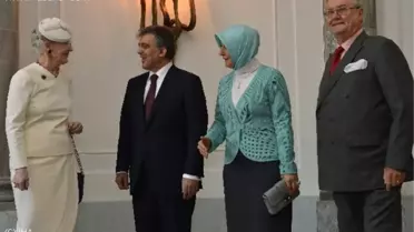 Danimarka'da Cumhurbaşkanı Gül Onuruna Akşam Yemeği