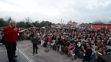 Akaydın, Kepez-Santral'de Vatandaşlarla Bir Araya Geldi