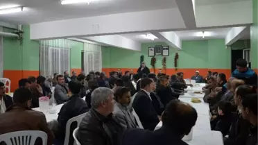 Btp Adayı Akdağ, Çiftçilerle Yemekte Buluştu