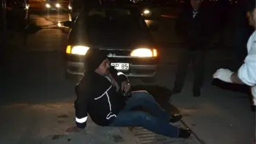 Servis Aracı Kamyona Çarptı: 4 Yaralı