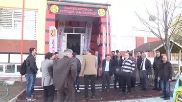 Eskişehirspor'un yenilenen alt yapı tesisleri açıldı -