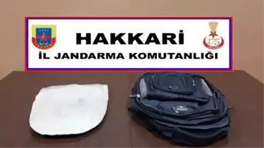 Hakkari'de Uyuşturucu Operasyonu