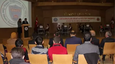 İhsan Doğramacı Vakfı Özel Bilkent Erzurum Laboratuvar Lisesinde Bilgi Yarışması